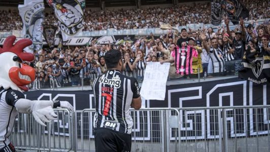 Hulk chegou ao Atlético e desde então foi artilheiro em todas as temporadas