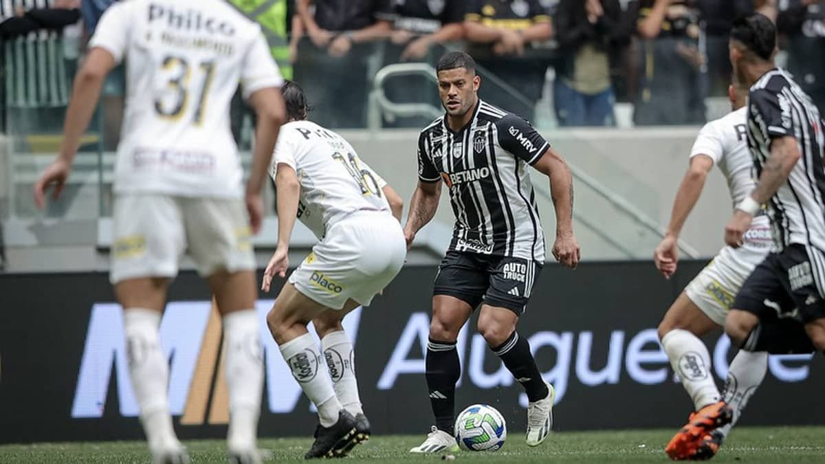Atlético 2x0 Santos: veja ficha técnica do primeiro jogo da Arena MRV