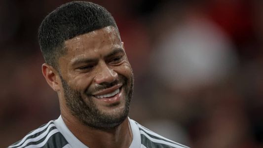 Hulk, do Atlético, no empate em 1 a 1 com o Athletico-PR, pelo Brasileirão