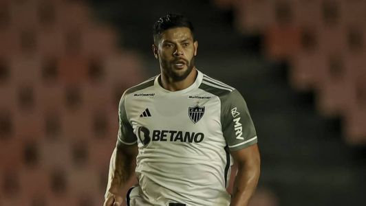 Hulk durante partida pelo Atlético, pelo Campeonato Brasileiro