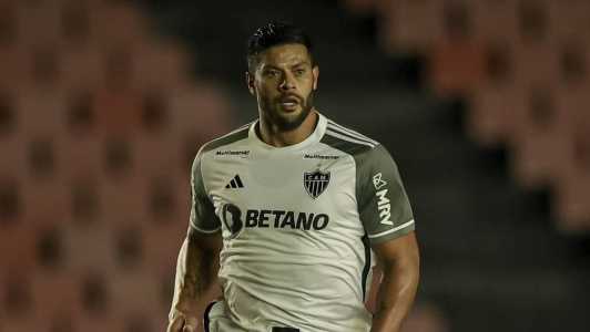 Hulk durante partida pelo Atlético, pelo Campeonato Brasileiro