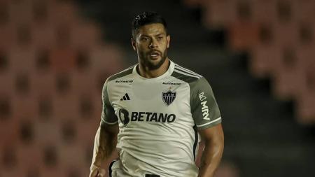 Hulk durante partida pelo Atlético, pelo Campeonato Brasileiro