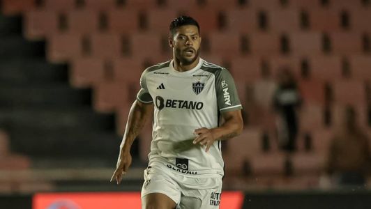 Hulk durante partida pelo Atlético, contra América