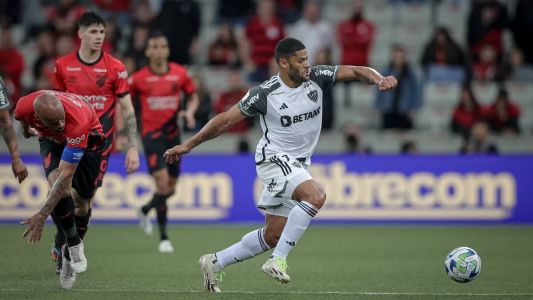 Hulk é o artilheiro do Atlético na temporada, com 22 gols marcados; ele fez 29 em 2022