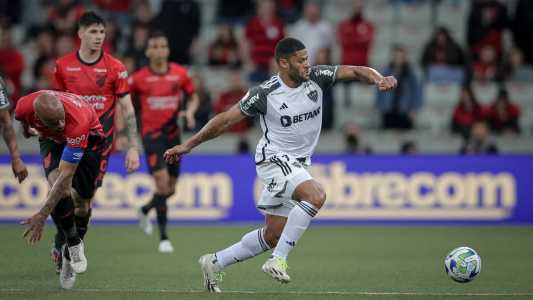 Hulk é o artilheiro do Atlético na temporada, com 22 gols marcados; ele fez 29 em 2022