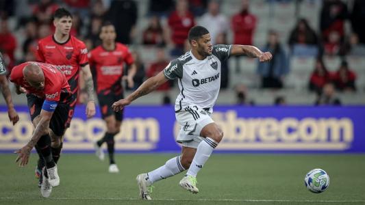 Hulk é o artilheiro do Atlético na temporada, com 22 gols marcados; ele fez 29 em 2022