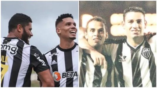 Hulk e Paulinho podem superar marca de Marques e Guilherme em uma temporada pelo Atlético