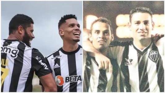 Hulk e Paulinho podem superar marca de Marques e Guilherme em uma temporada pelo Atlético