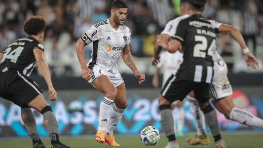 Hulk em derrota do Atlético para o Botafogo no Nilton Santos