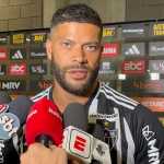 Hulk projeta reencontro do Atlético com Coudet em jogo contra o Internacional