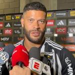 Hulk projeta reencontro do Atlético com Coudet em jogo contra o Internacional