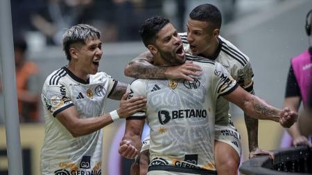 Hulk fez mais um gol com a camisa do Atlético