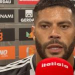 Hulk se revolta após derrota para o Cruzeiro: 'Dá vontade de chorar'