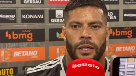 Hulk ficou chateado com a derrota do Atlético no clássico