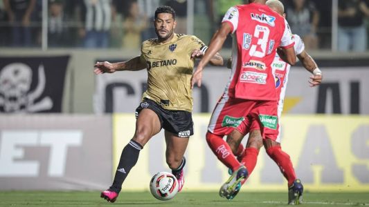 Hulk foi o grande nome da vitória do Atlético