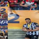 #TBT: Hulk é tietado por torcedores do Flamengo, após conquista do Atlético
