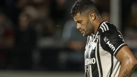 Hulk foi ultrapassado por Paulinho na artilharia do Atlético em 2023