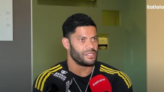 Hulk em entrevista para a Itatiaia neste sábado (30)