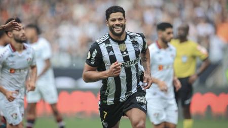 Hulk já fez sete gols contra o Fluminense desde que chegou ao Atlético em 2021