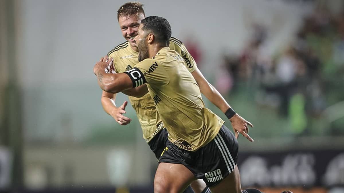 Atlético 3x0 Democrata-SL: veja gols da vitória do Galo com narração de Caixa
