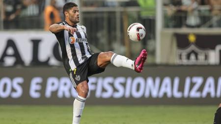 Hulk marcou o gol da vitória sobre o Athletic neste sábado (18), no Independência