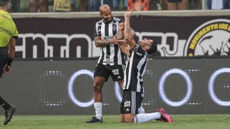 Hulk marcou para o Galo na vitória sobre o Athletic