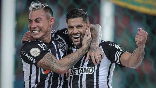 Hulk marcou um dos gols na goleada alvinegra