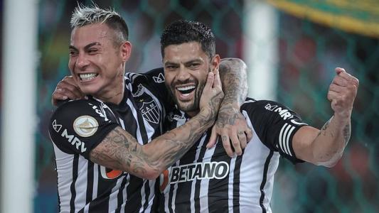 Hulk marcou um dos gols na goleada alvinegra