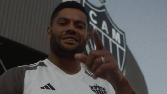 Hulk participou de vídeo promocional da nova camisa branca do Galo