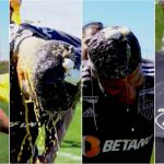 Ovo e muita farinha: elenco do Atlético aplica trote em Hulk