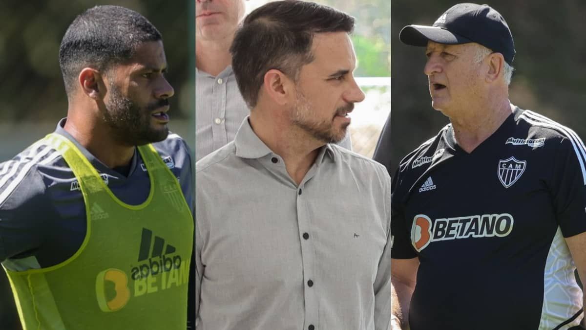 Atlético: Hulk, Rodrigo Caetano e Felipão são punidos pelo STJD; veja detalhes