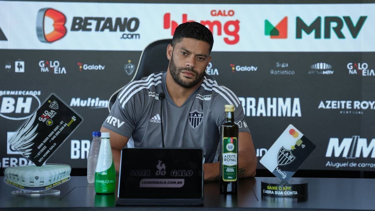 Hulk, do Atlético, nega possível incômodo com Coudet: ‘É o líder’