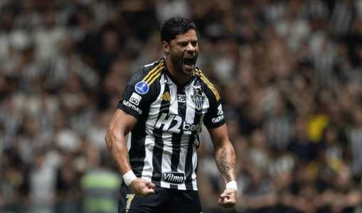 Hulk em Atlético 3 x 1 Independiente del Valle, pela Copa Sul-Americana