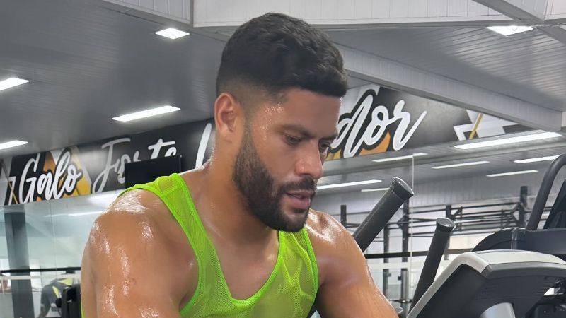 Hulk, do Atlético, publica mensagem em meio à recuperação de lesão