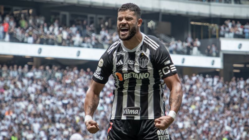 Hulk, do Atlético, alcança marca expressiva no Brasileirão em vitória contra o Vasco
