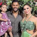 Hulk, do Atlético, celebra Natal com festa em nova mansão na Paraíba