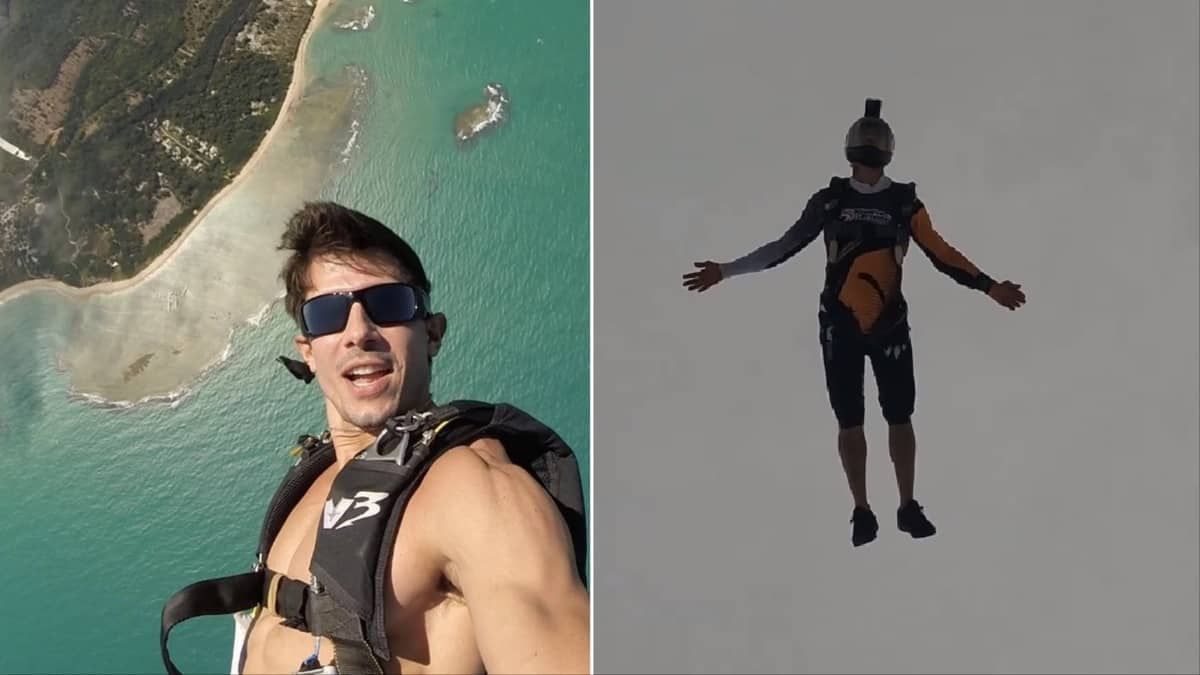 Empresário morre durante salto de paraquedas após sofrer parada cardiorrespiratória