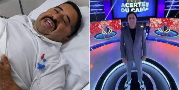 Humorista Bolachinha fraturou a perna após cair em buraco
