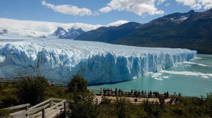Buscas eram realizadas há quatro dias no Parque Nacional Los Glaciares
