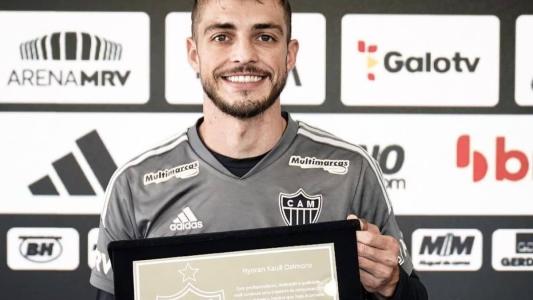 Hyoran completou 100 partidas com a camisa do Atlético em 29 de abril