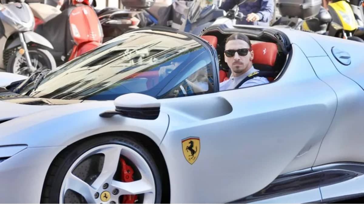 Ibrahimovic desembolsa R$ 9 milhões em nova Ferrari com motor raro  