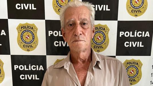 Foto mostra Idivalde de Aguiar Coelho, homem de 77 anos condenado por crimes cometidos em 1986
