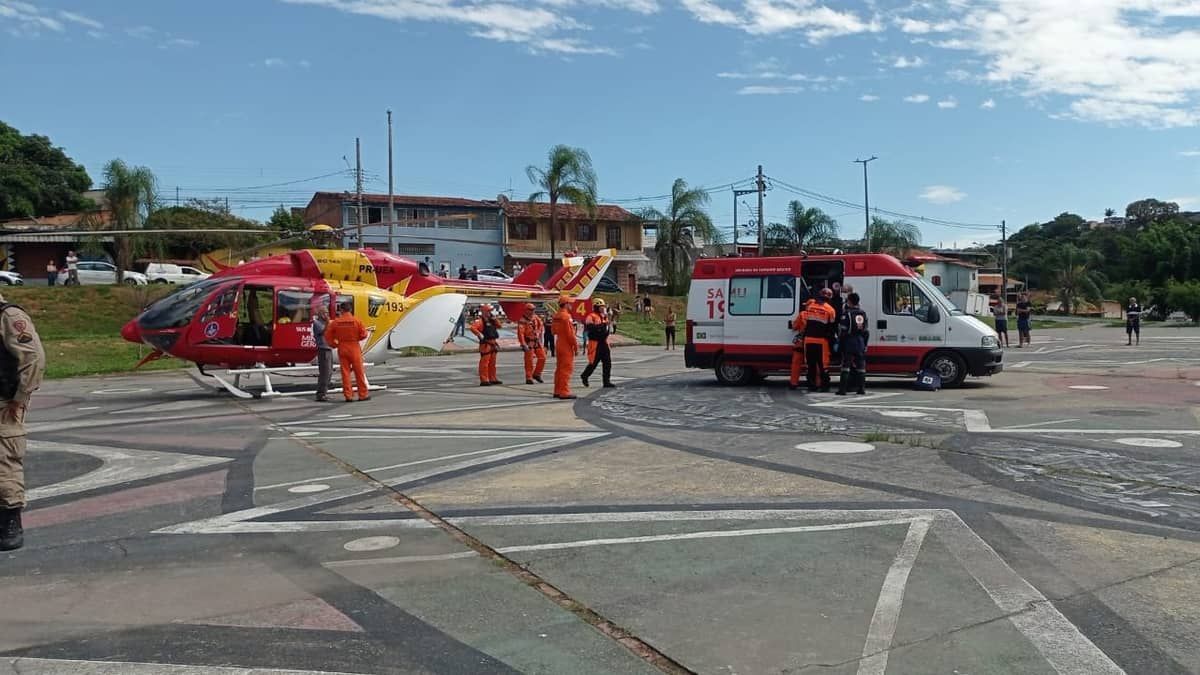 Idosa cai de ônibus, é atropela pelo coletivo e tem perna amputada em Santa Luzia