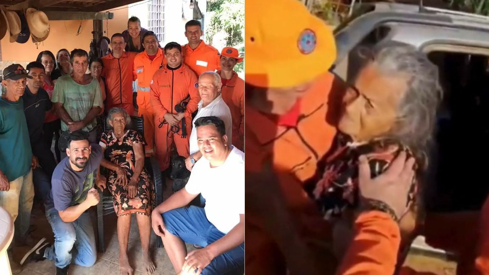 Vídeo: idosa de 92 anos desaparecida há mais de 40 horas é encontrada em MG
