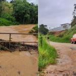 Idoso é arrastado por correnteza durante forte chuva e morre no interior de MG