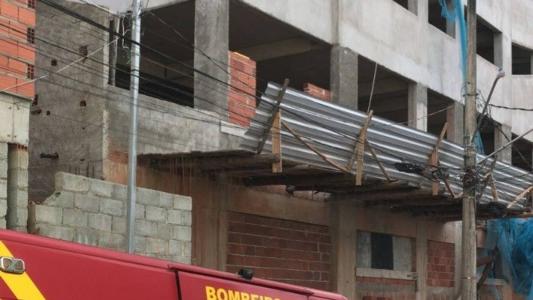 Idoso estava trabalhando na obra quando perdeu o equilíbrio e despencou do 9º andar