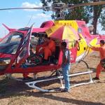Idoso é pisoteado por bois e socorrido em estado grave com traumatismo craniano