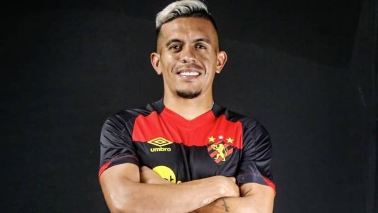 Igor Cariús na chegada ao Sport, em dezembro de 2022