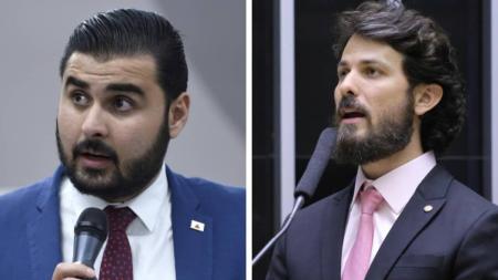Igor Eto (esq.) e Marcelo Aro (dir.) são dois dos articuladores políticos de Zema