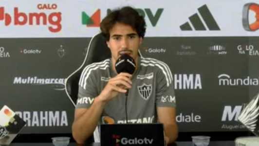 Igor Gomes destacou importância de Felipão na boa fase do Atlético